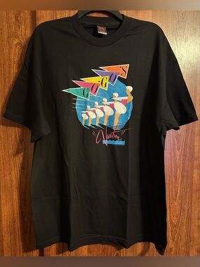 GOGO's Vacation Vintage Cinderblock 80's T-Shirt Size X-LARGE Belinda Carlisle